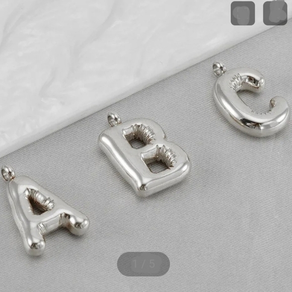 Initial 'G' Pendant Stainless Steel - Picture 8 of 11